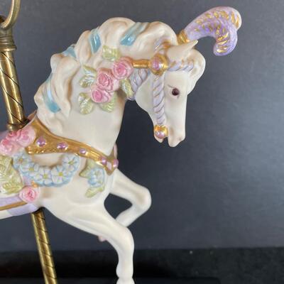 Lot 175. Cybis Porcelain Carousel Horse