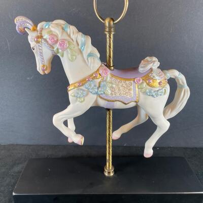 Lot 175. Cybis Porcelain Carousel Horse