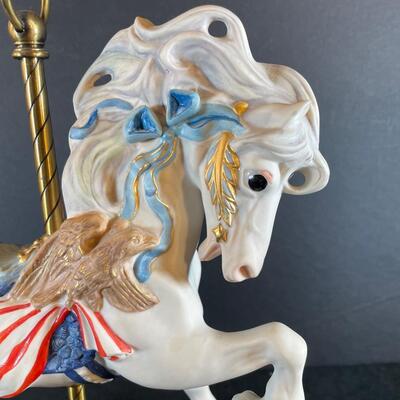 Lot 176. Cybis Porcelain Carousel Horse