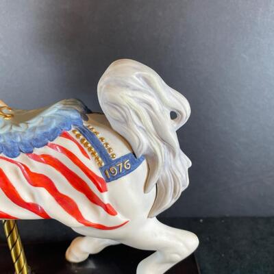 Lot 176. Cybis Porcelain Carousel Horse