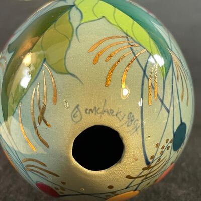 Lot 177. Porcelain Carousel-themed Egg