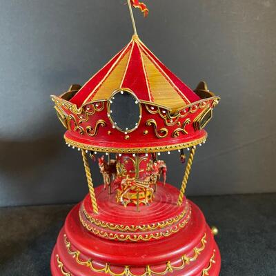 Lot 179. Two Carousel Music Boxes