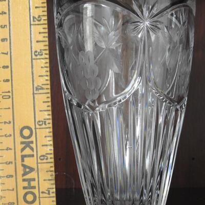 Crystal vase