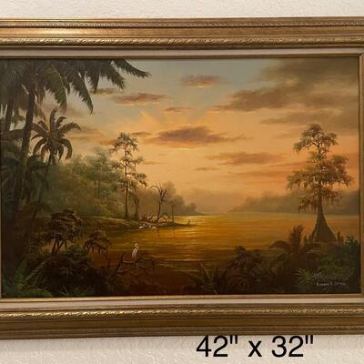Lot 181. Ronald Stroia Painting