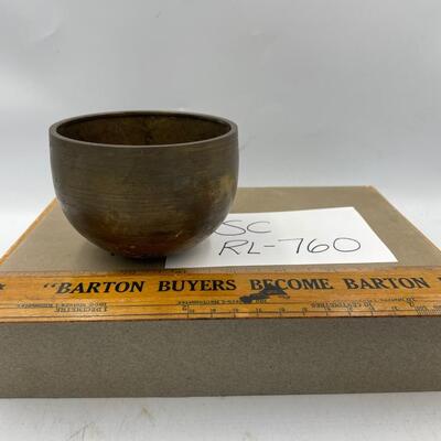 Brass cup