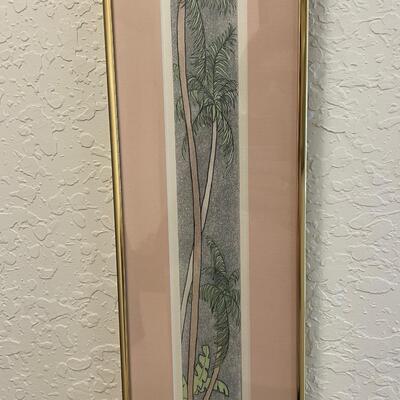 Lot 181.5. Mitzi Johnston Egret Print
