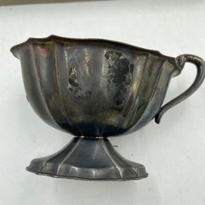 Silver creamer