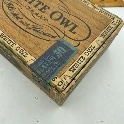 White Owl Cigar box