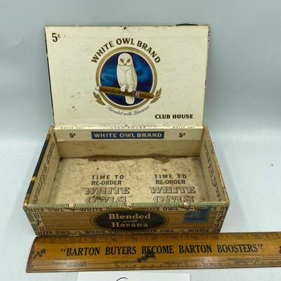 White Owl Cigar box
