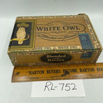 White Owl Cigar box