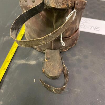 Antique fireplace bellow