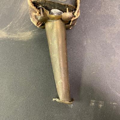 Antique fireplace bellow