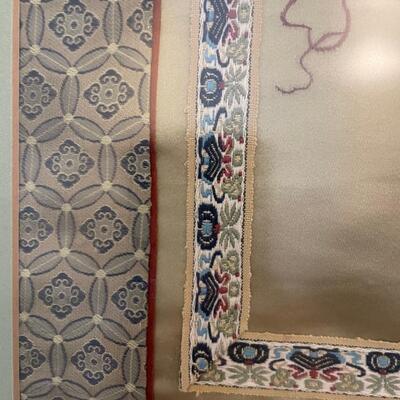 Lot 186. Two Framed Chiese Silk Embroidery
