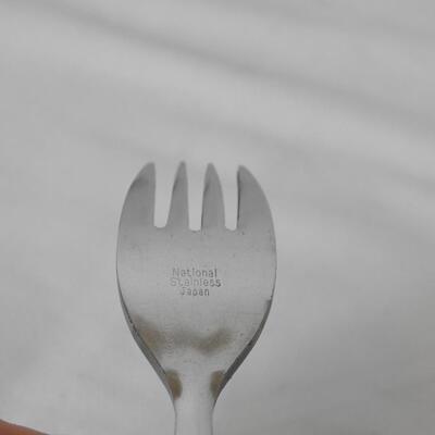 National stainless flatware