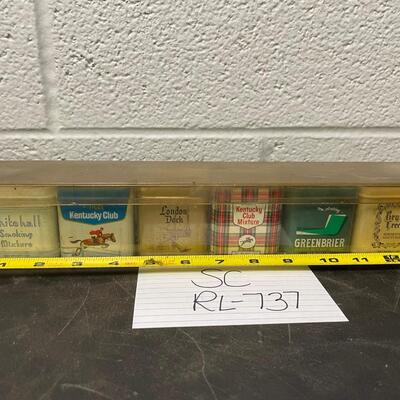 Misc tobacco tins of nails, bolts misc