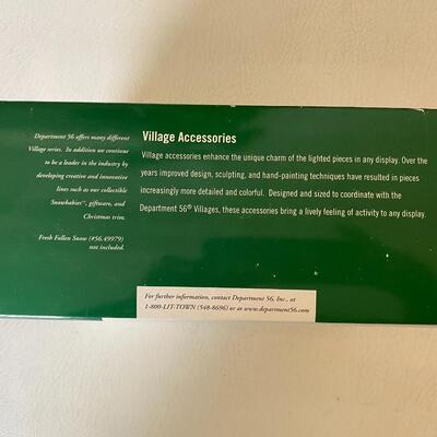 Department 56 ~ Village Frosted Spruce small set of 3