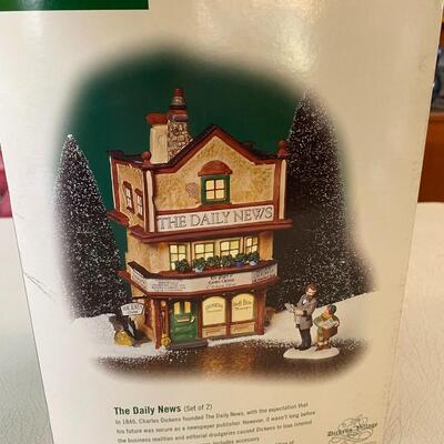 Department 56 ~ The Daily News ( Set of 2)