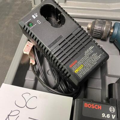 Bosh rechargeable 9.6 v drill
