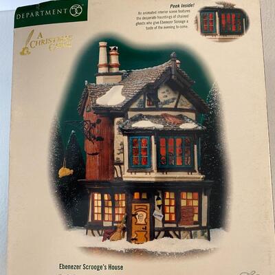 Department 56 ~ Ebenezer Scroogeâ€™s House