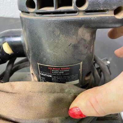 1/4 HP Sears Craftsman dual motion sander