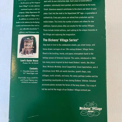 Department 56 ~ Leeds Oyster House