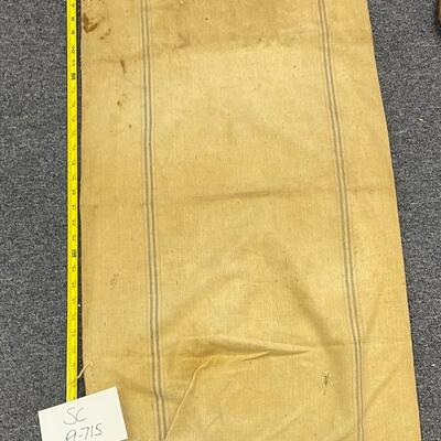 Set of two vintage feed bags