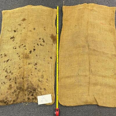 Vintage potato bag