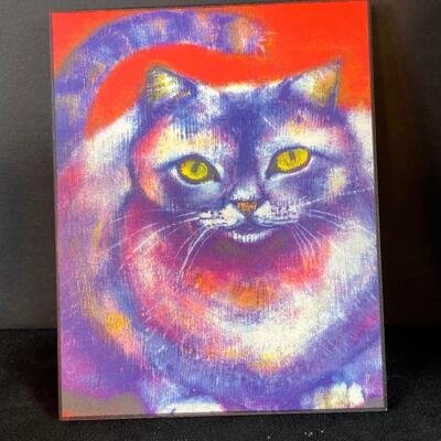 Lot 195 Cat Lot #7. w/Laurel Burch & Goebel Items