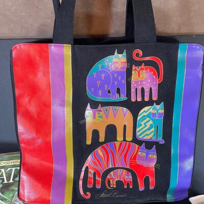 Lot 195 Cat Lot #7. w/Laurel Burch & Goebel Items