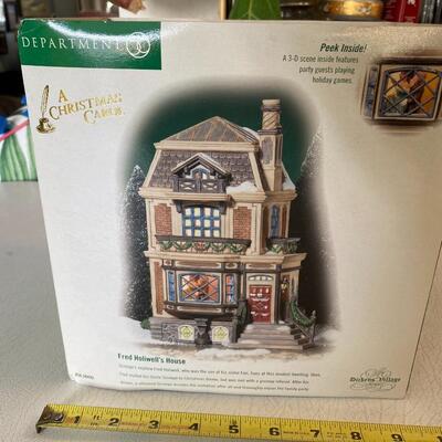 Department 56 ~ Fred Holiwells House