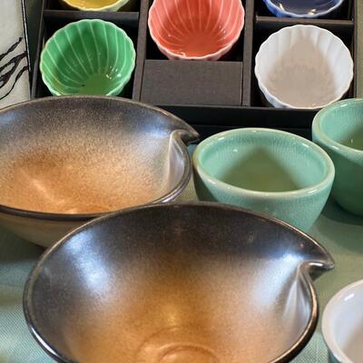 Handmade Hand painted and other shaped Ceramic dishes
