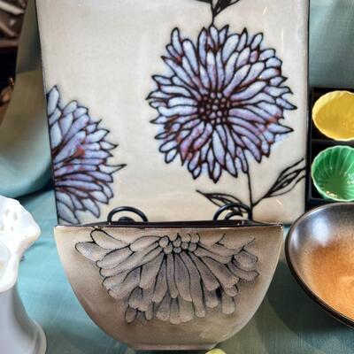Handmade Hand painted and other shaped Ceramic dishes