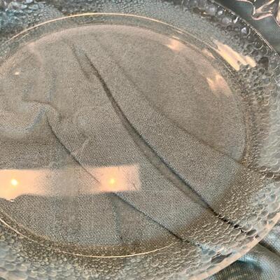 French Glass ware, Duralux, Arcoroc, set of  Pyrex bowls, leaf Serving plate