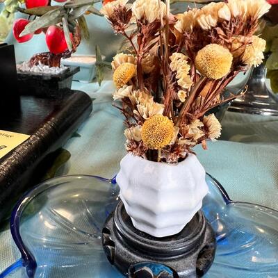 Ginko and Jade trees Oriental collectibles