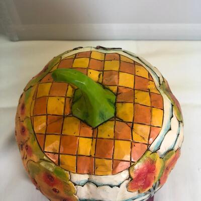 Jim Shore Count Your Blessings Pumpkin: 118757. Heartwood Creek Collection