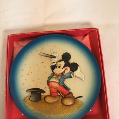 1989 Mickey Mouse ANRI Toriart collector plate Italy