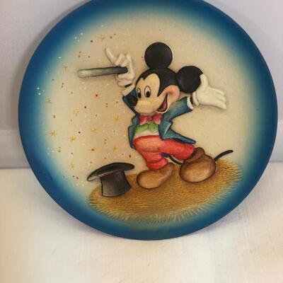 1989 Mickey Mouse ANRI Toriart collector plate Italy