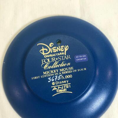 1989 Mickey Mouse ANRI Toriart collector plate Italy