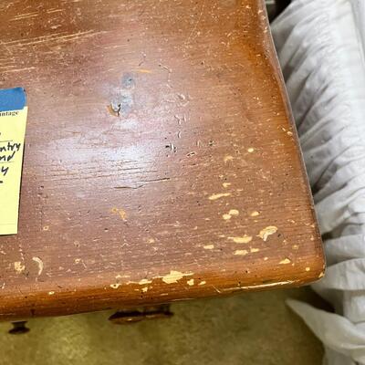 Country Night Stand #2  Cherry Wood 3 Drawer