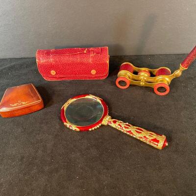 Lot 212. Antique Opera Glasses, etc