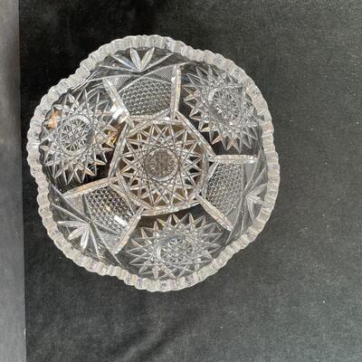 Lot 221. Vintage Cut Glass Bowls