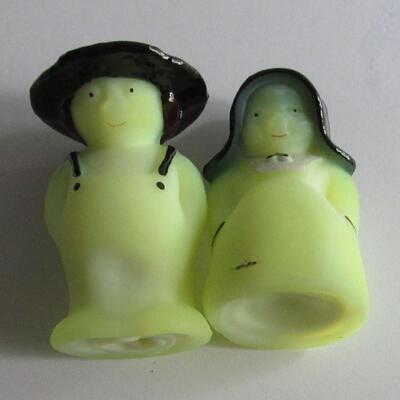 Hard to Find Boyd Miniature Eli and Sarah Hand Painted Figurines