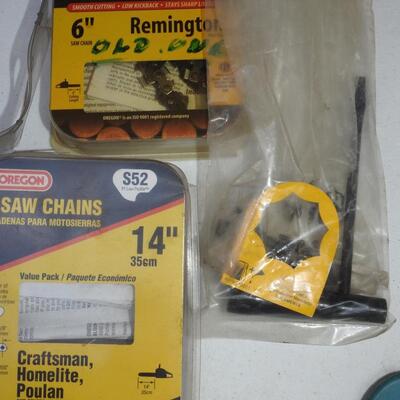 Grouping of chainsaw chains