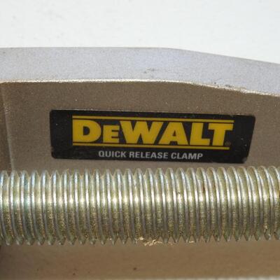 DeWalt Clamp & Milwaukee  Drill
