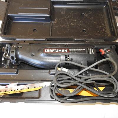 Craftsman three-quarter horsepower reciprocating saw