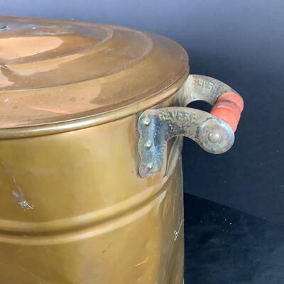 5148 Vintage Revere Copper Boiler with Wood Handles