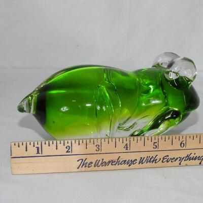 Glass Art frog