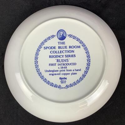 5161 4 Spode Blue Room Collection Plates