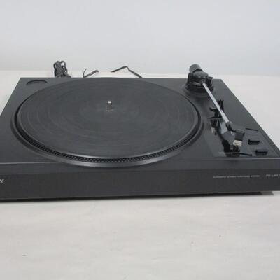 Sony Automatic Stereo Turntable System PS-LX110