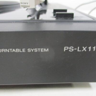 Sony Automatic Stereo Turntable System PS-LX110